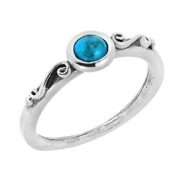 Серебряное кольцо с бирюзой MVR1768/1TQ Серебряное кольцо с бирюзой MVR1768/1TQ