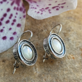 Серебряные серьги с перламутром 01E1383PL Серебряные серьги с перламутром 01E1383PL