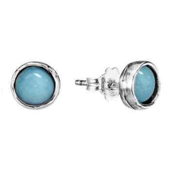 Серебряные серьги с халцедоном 01E674HL/1 Серебряные серьги с халцедоном 01E674HL/1