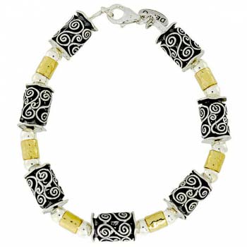 Серебряный браслет с голдфилд MVB1153 Серебряный браслет с голдфилд MVB1153