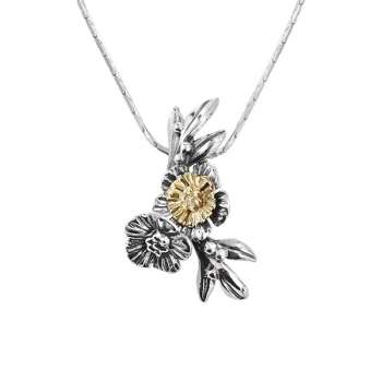 Серебряное колье с золотом MVN1901G Серебряное колье с золотом MVN1901G