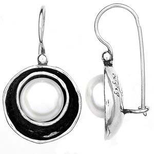 Серебряные серьги с жемчугом 01E1448PL Серебряные серьги с жемчугом 01E1448PL