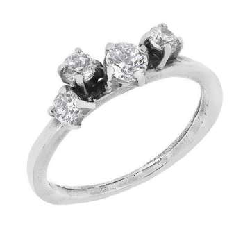 Серебряное кольцо с куб.цирконом MVR1767CZ/1 Серебряное кольцо с куб.цирконом MVR1767CZ/1