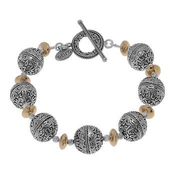 Серебряный браслет с гематитом YMVBh18 Серебряный браслет с гематитом YMVBh18