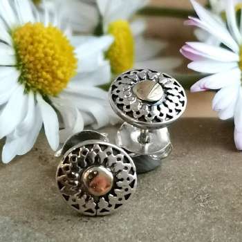 Серебряные серьги с золотом MVE2130G Серебряные серьги с золотом MVE2130G