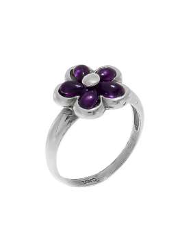 Серебряное кольцо с аметистом MVR1649AM Серебряное кольцо с аметистом MVR1649AM