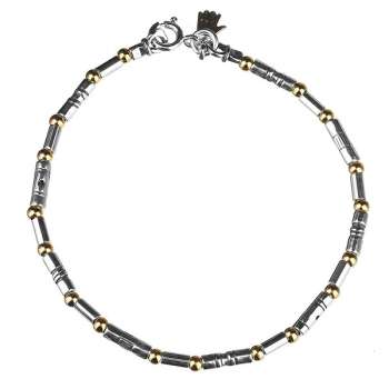 Серебряный браслет с голдфилд 01B211G Серебряный браслет с голдфилд 01B211G