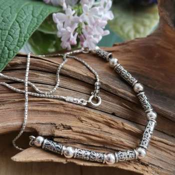 Серебряное колье MVNh003 Серебряное колье MVNh003