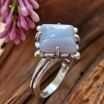 Серебряное кольцо с агатом 01R666AG Серебряное кольцо с агатом 01R666AG