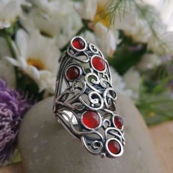Серебряное кольцо с сердоликом 01R2785SR Серебряное кольцо с сердоликом 01R2785SR