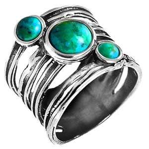 Серебряное кольцо с бирюзой 01R3465TQ Серебряное кольцо с бирюзой 01R3465TQ