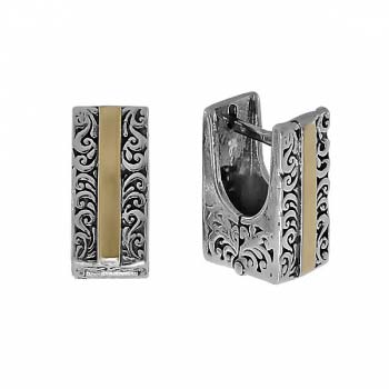 Серебряные серьги с золотом MVE1199G Серебряные серьги с золотом MVE1199G