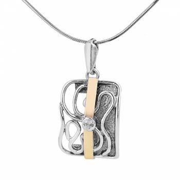 Серебряное колье с золотом MVN1346GCZ Серебряное колье с золотом MVN1346GCZ