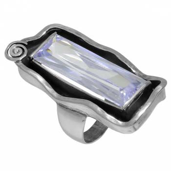 Серебряное кольцо с куб.цирконом MVR387CZ Серебряное кольцо с куб.цирконом MVR387CZ