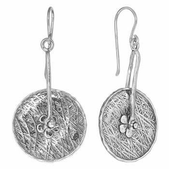 Серебряные серьги 01E3524 Серебряные серьги 01E3524